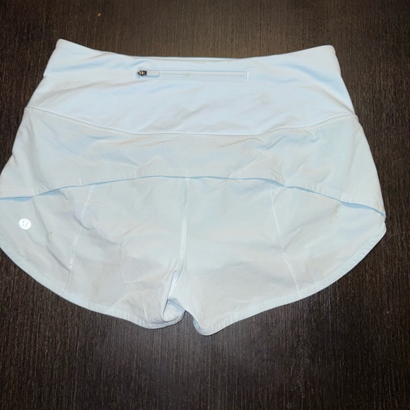 lululemon athletica Light Blue Athletic Shorts - Picture 2 of 3